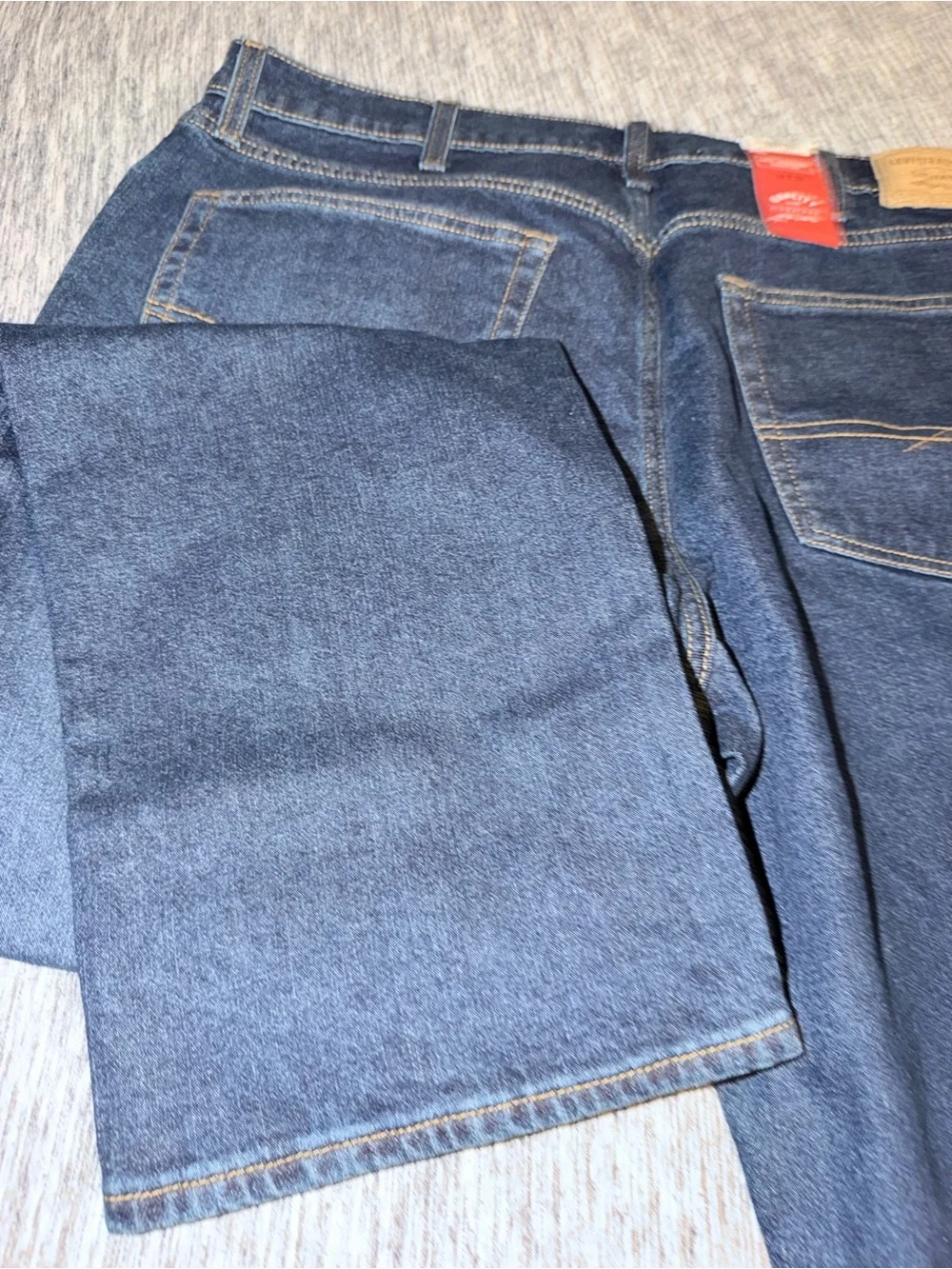 Levi's Men's Dark Indigo Slim Straight Jeans